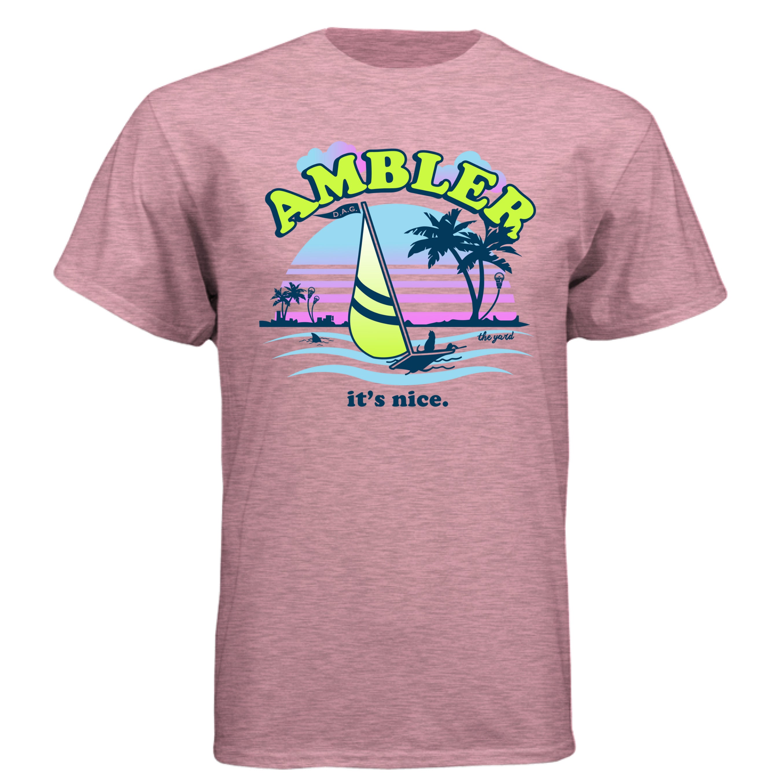Heather Light Pink - FRONT